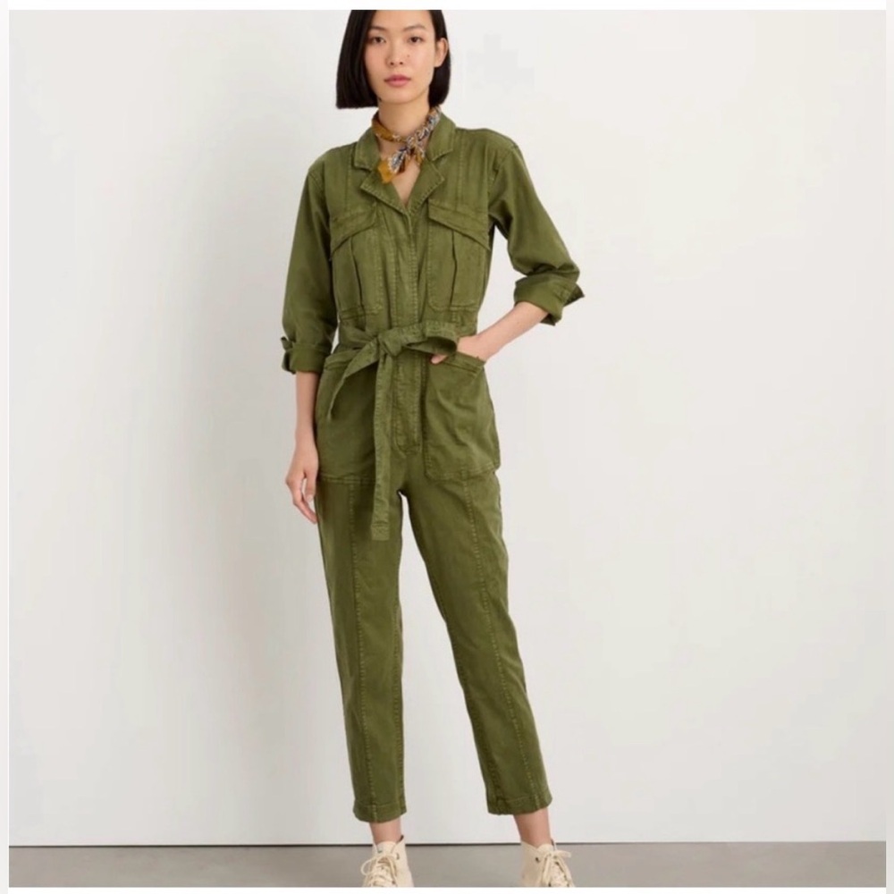 Alex Mill Expedition Jumpsuit in Washed Twill - Picture 8 of 8